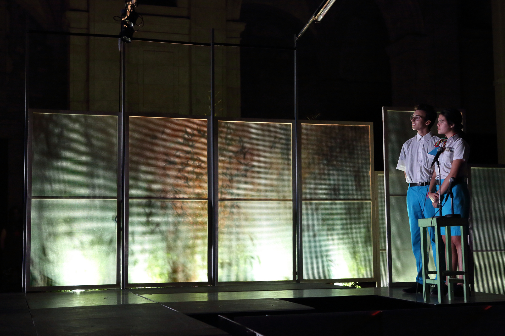 Marionetas tradicionais de um país que não existe